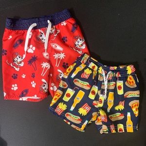 Old Navy & Carter’s Swim Trunks